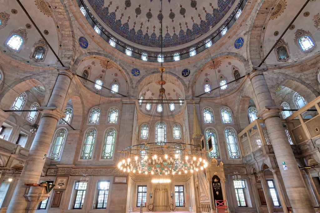 Interior of Eyup Sultan Mosque - İstanbul